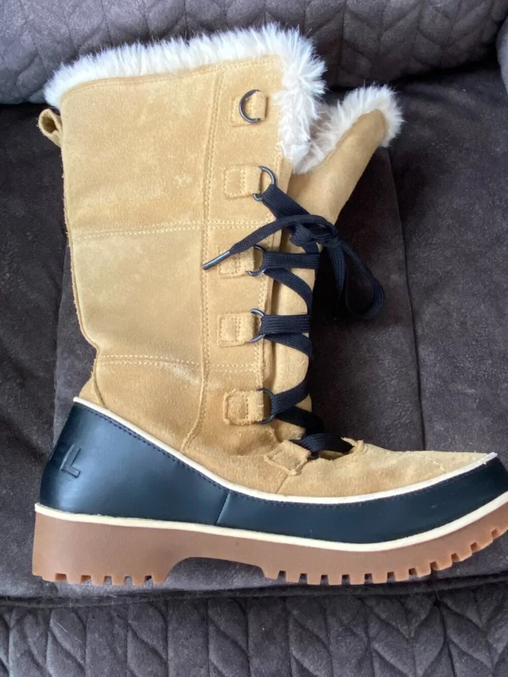 Sorel Women's Tan Tivoli High NL2093 373 Waterproof Winter Boots Size US 9 - Picture 8 of 10
